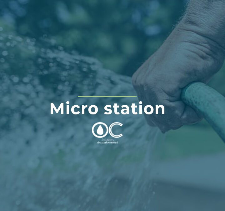 Exemple de micro station d’épuration pour un assainissement individuel