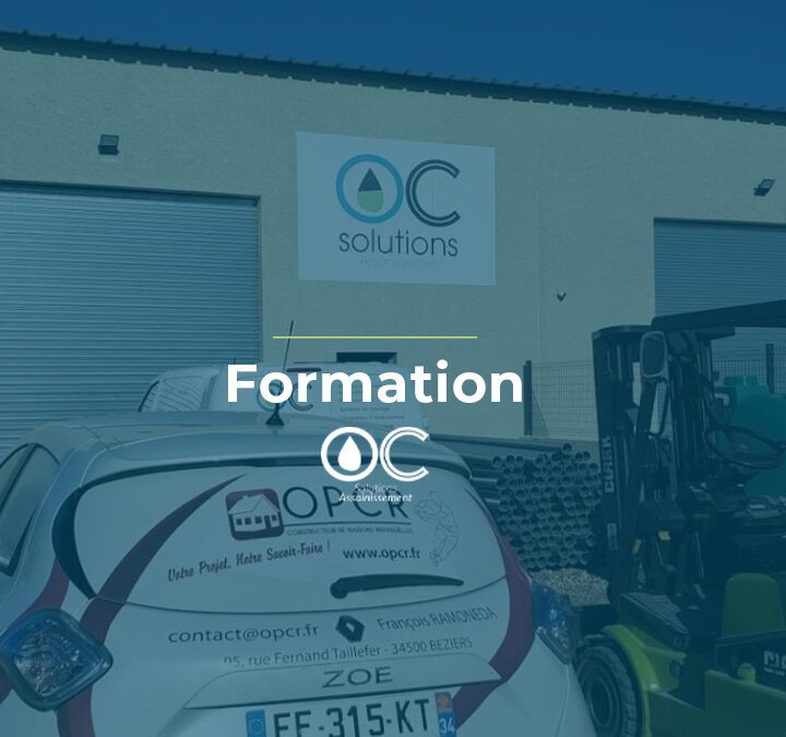 Formation nouveaux produits : station d’épuration autonome