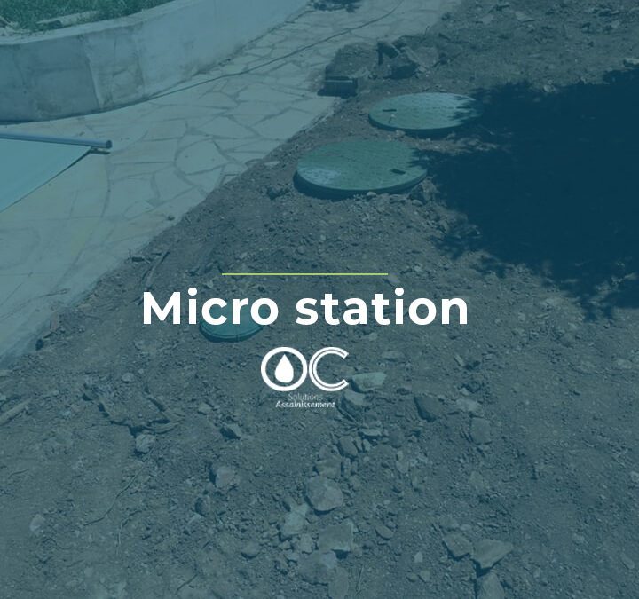 Pose d’une micro-station d’épuration à Sète