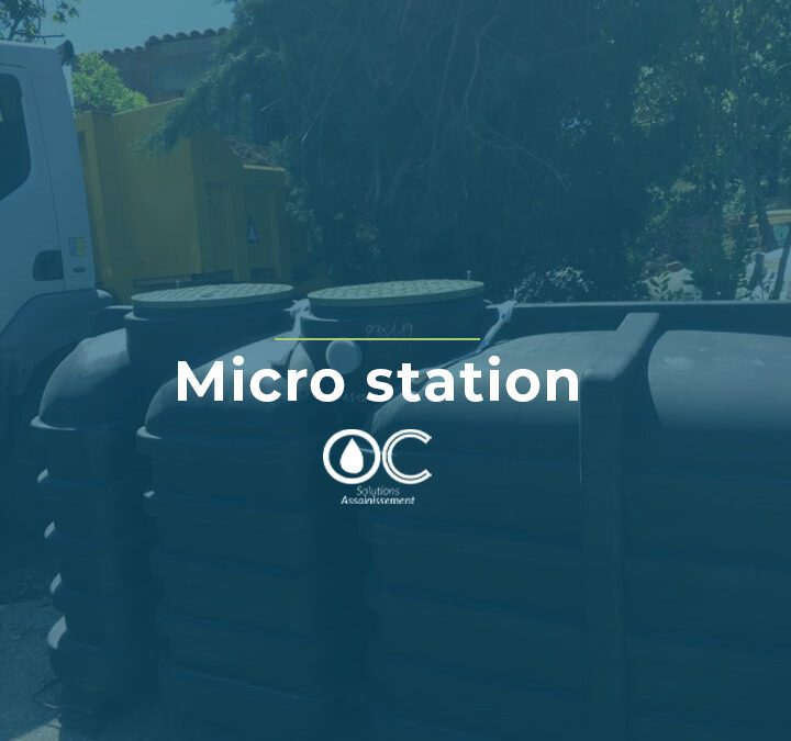 Pose d’une micro-station d’épuration à Clermont-L’Hérault