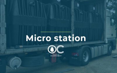 Livraison d’une micro-station d’épuration de 50 EH