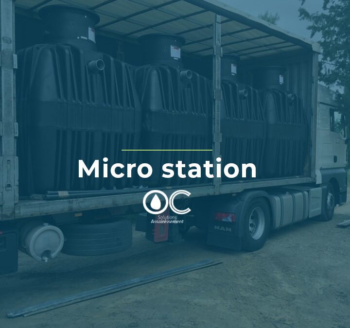 Livraison d’une micro-station d’épuration de 50 EH