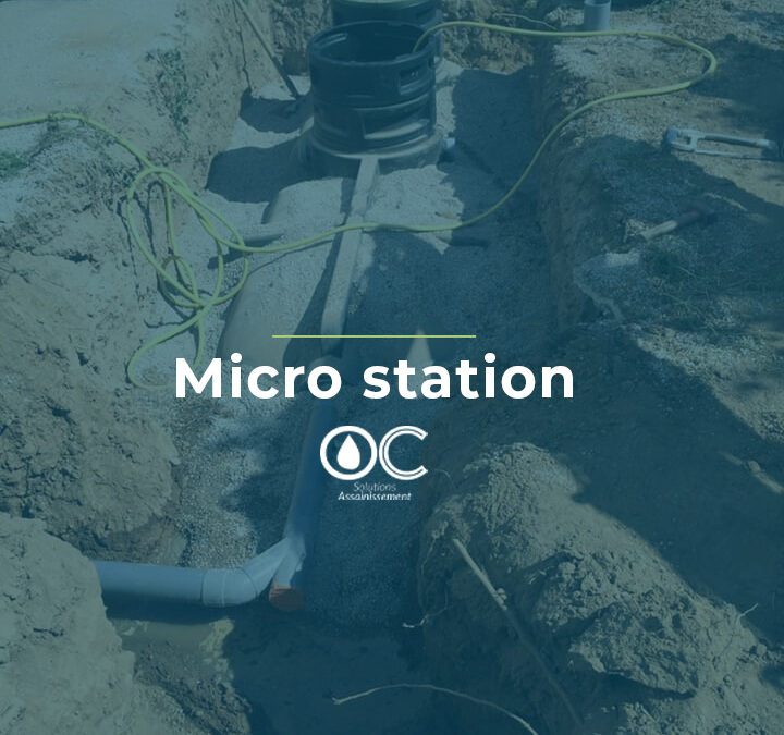 Pose d’une micro-station d’épuration à Lignan sur Orb